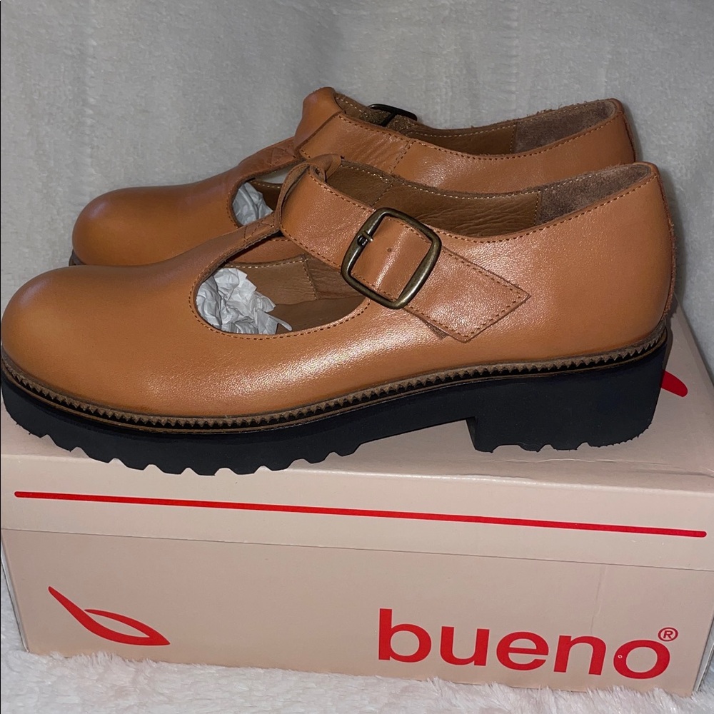 NWT BUENO Brand ABIGAIL Loafer in Tan - Picture 11 of 15